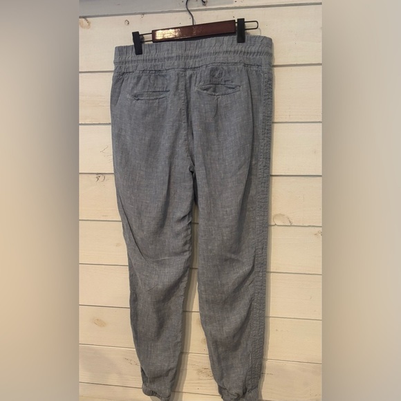 Athleta Cabo Linen Jogger Pants
Blue Travel Casual Beach Zip
Pockets- Size 8 - Picture 11 of 12